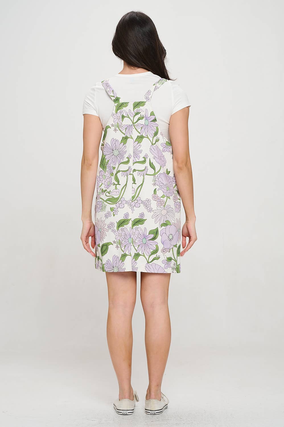 SM WARDROBE - FLORAL SERENITY PRINT SKIRTALL