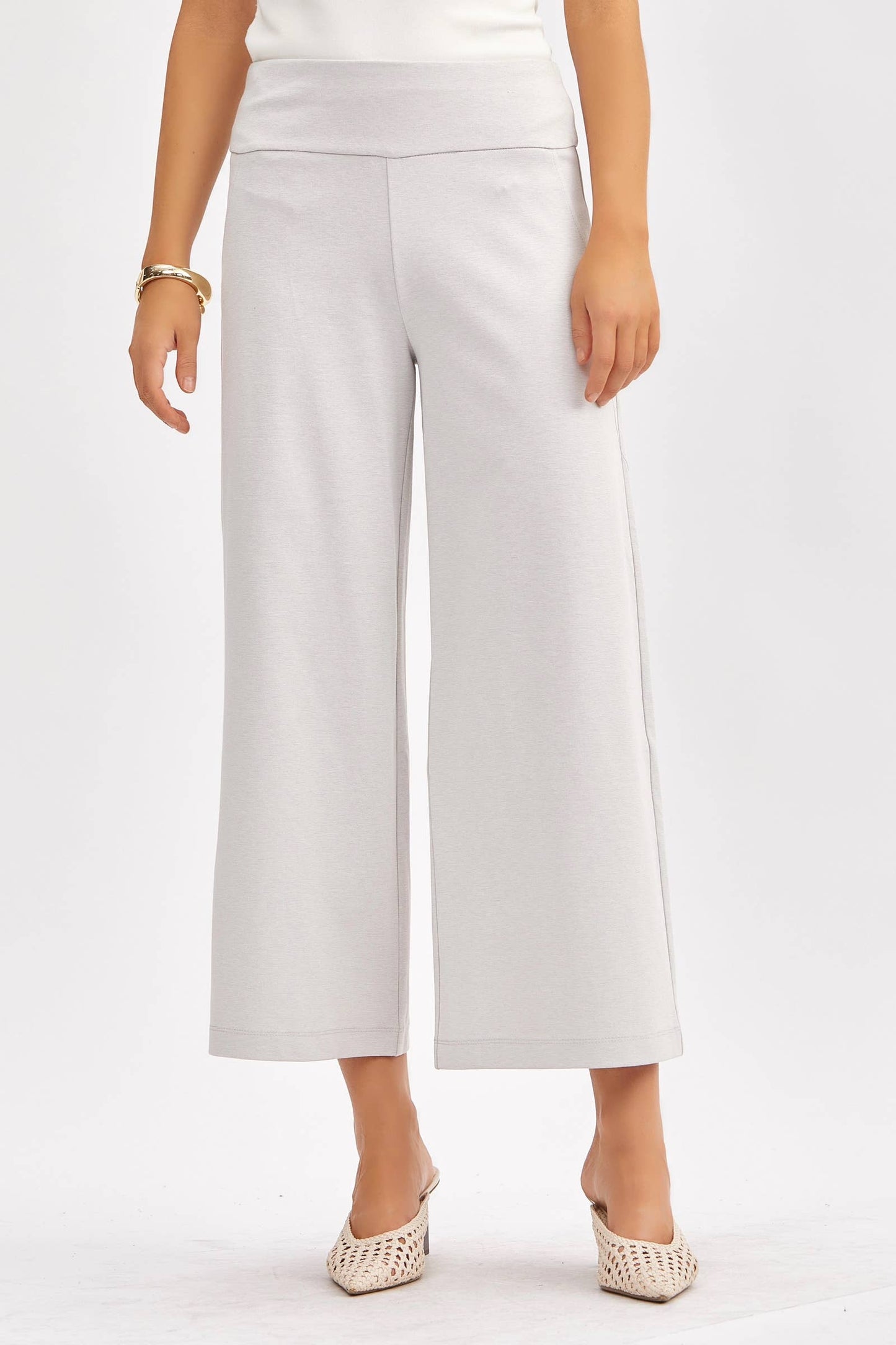 Dear Scarlett - Magic Wide Cropped Pants