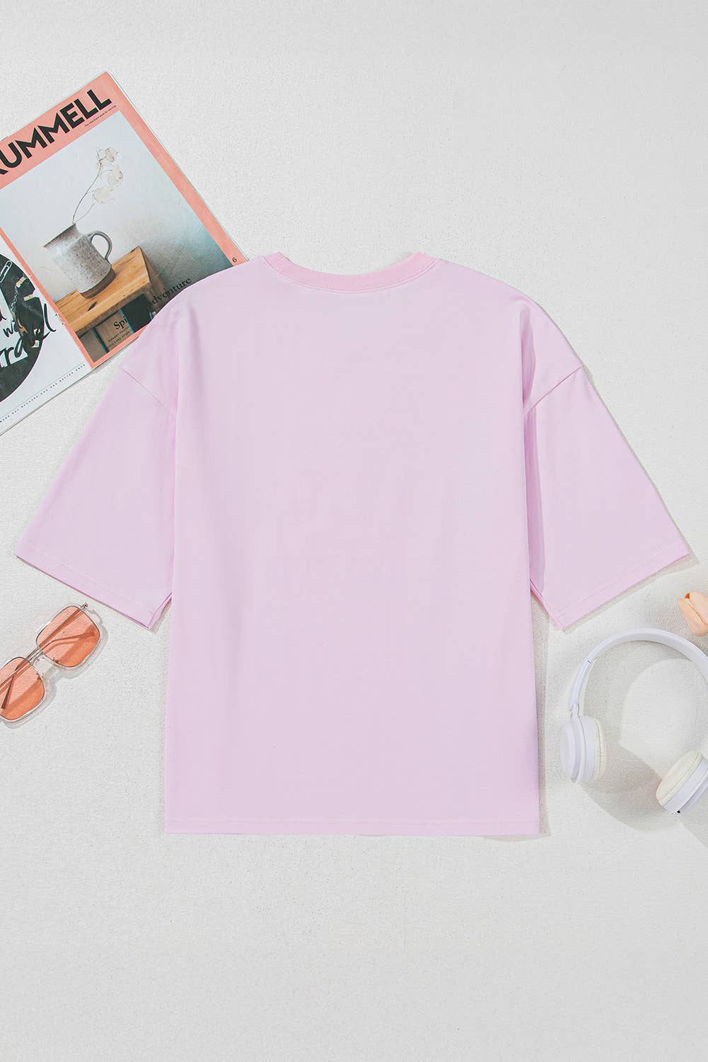 Aapparella - Flag Bow Patch Graphic Short Sleeve Tee | S-XL