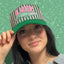 Pink/green