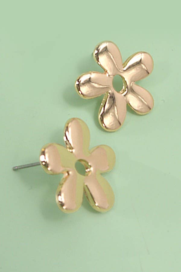JOSSLYN by wall to wall - FLOWER STUD EARRINGS | 80E3865