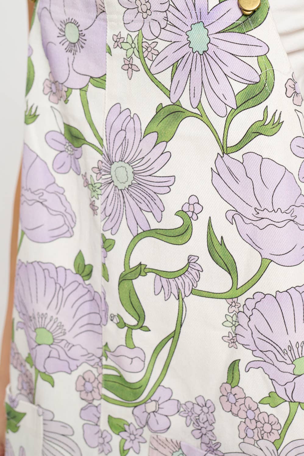 SM WARDROBE - FLORAL SERENITY PRINT SKIRTALL
