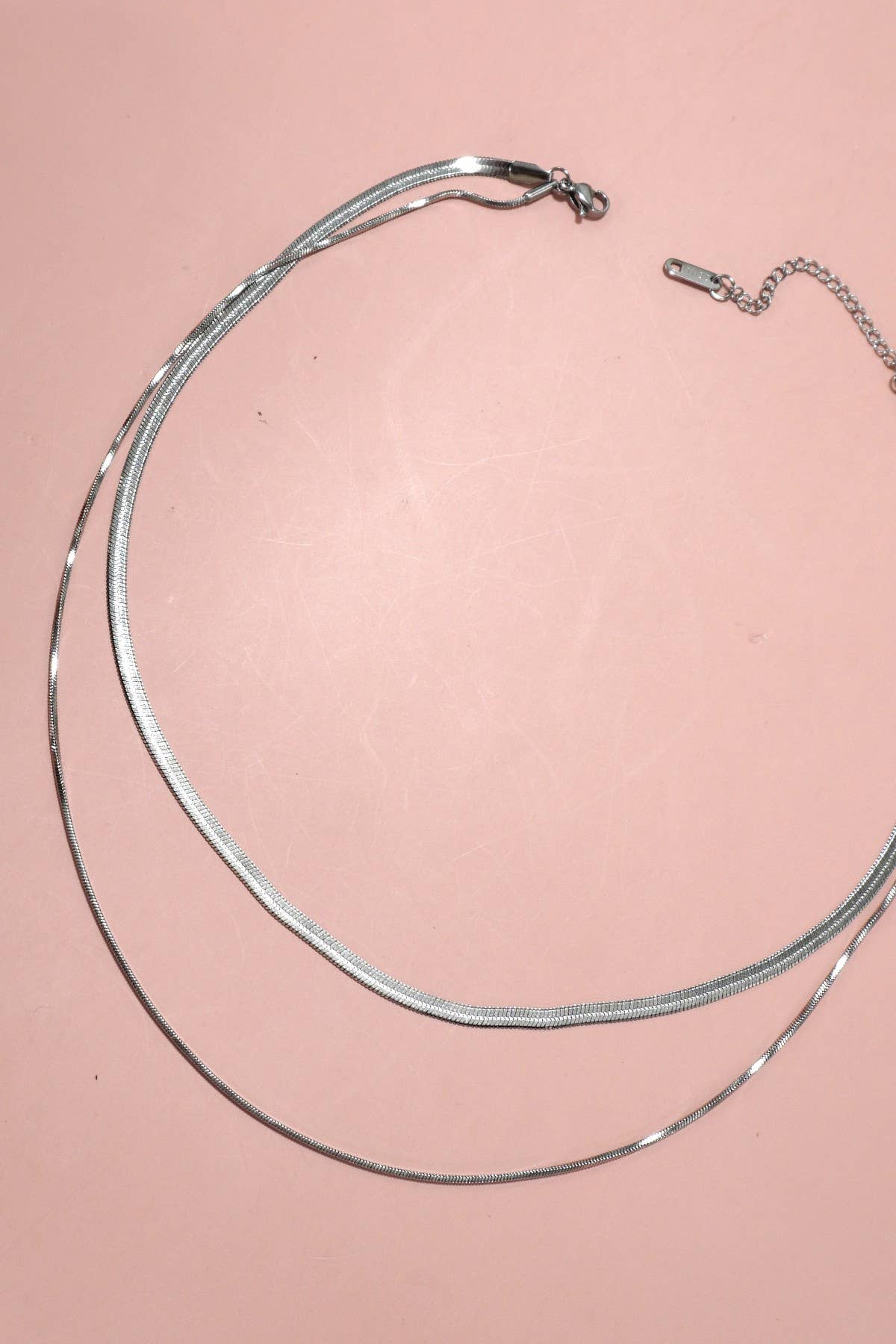 JOSSLYN by wall to wall - STAINLESS STEEL TARNISH FREE MULTI LAYER NECKLACE | 40NK315