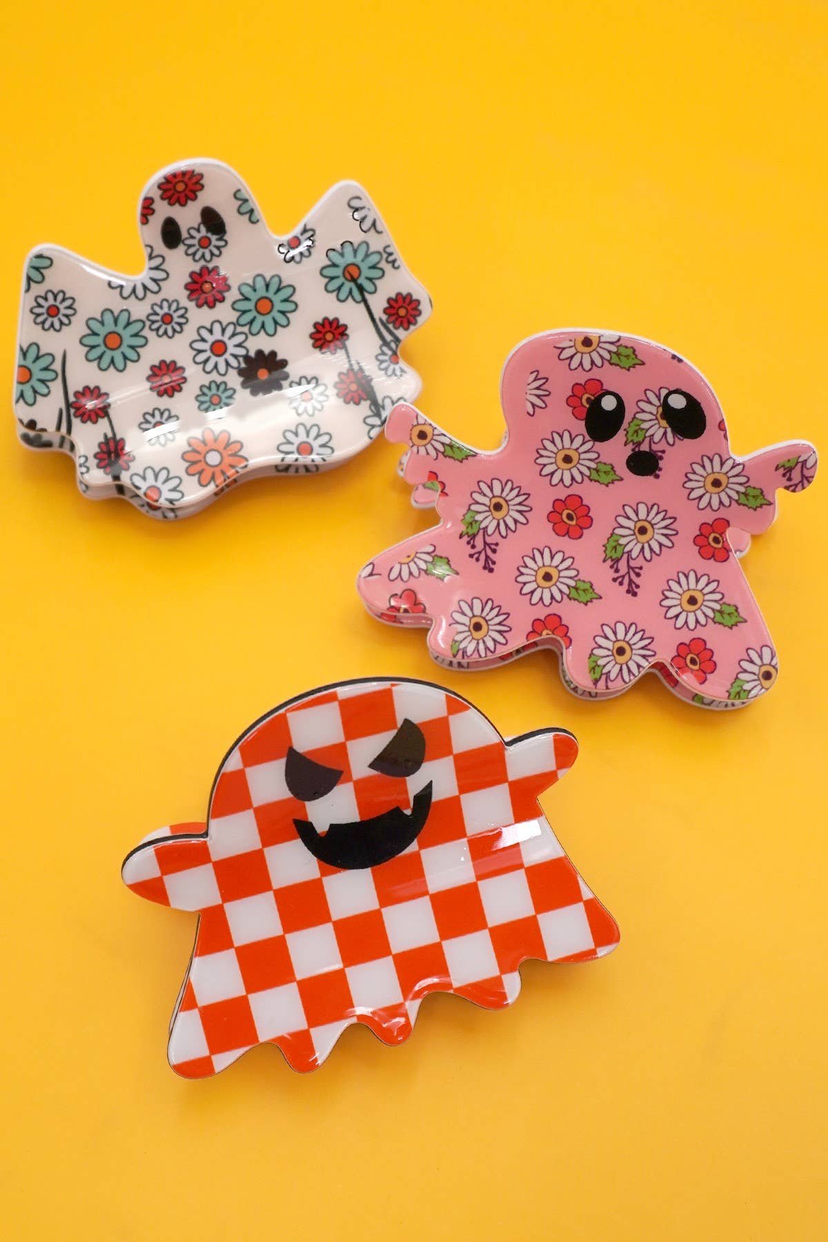 JOSSLYN by wall to wall - HALLOWEEN GHOST HAIR CLAW CLIPS | 40H831