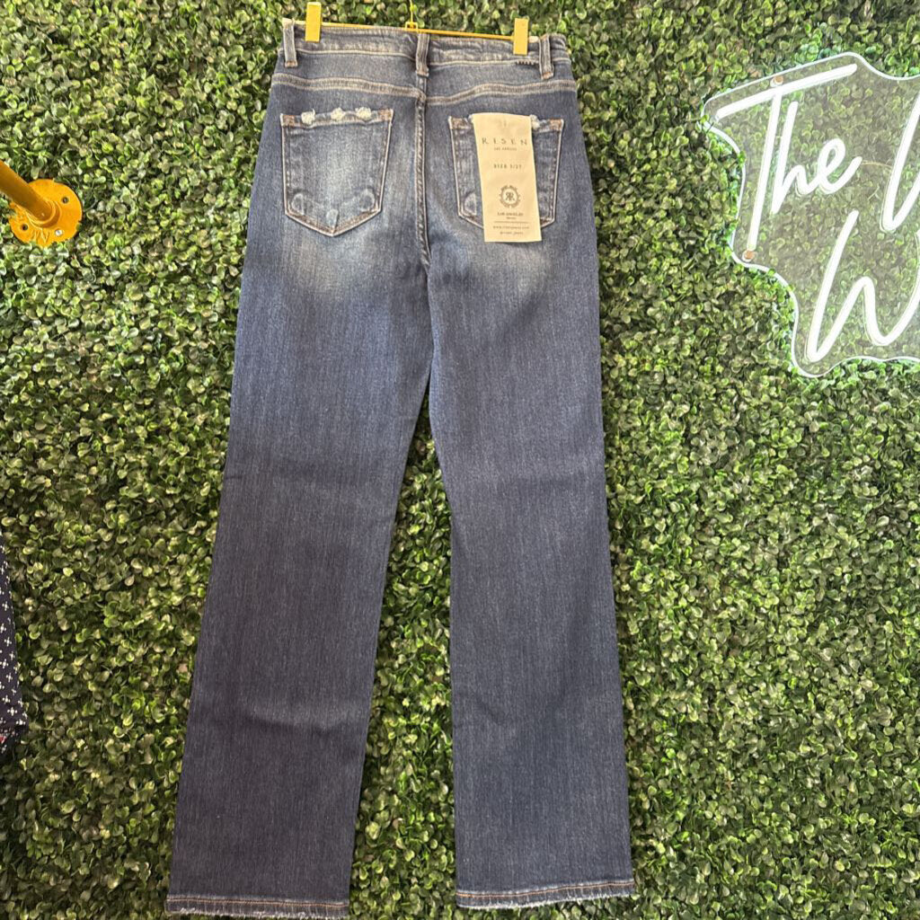 High Rise Straight Palmer Jeans