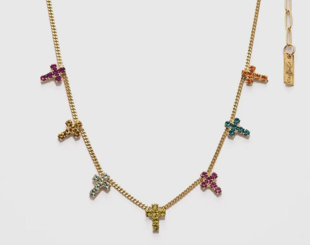 Multi cross necklace