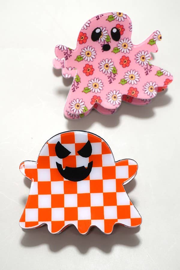 JOSSLYN by wall to wall - HALLOWEEN GHOST HAIR CLAW CLIPS | 40H831