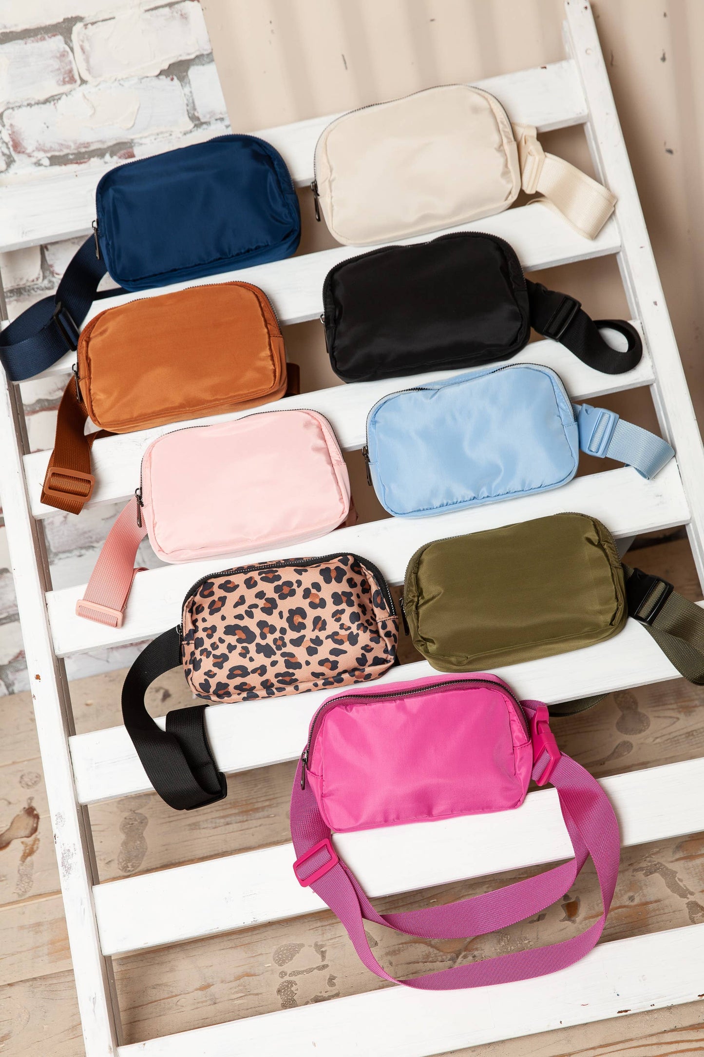 JOSSLYN by wall to wall - CROSS BODY SLING FANNY PACK BELT BAG | 90FP101