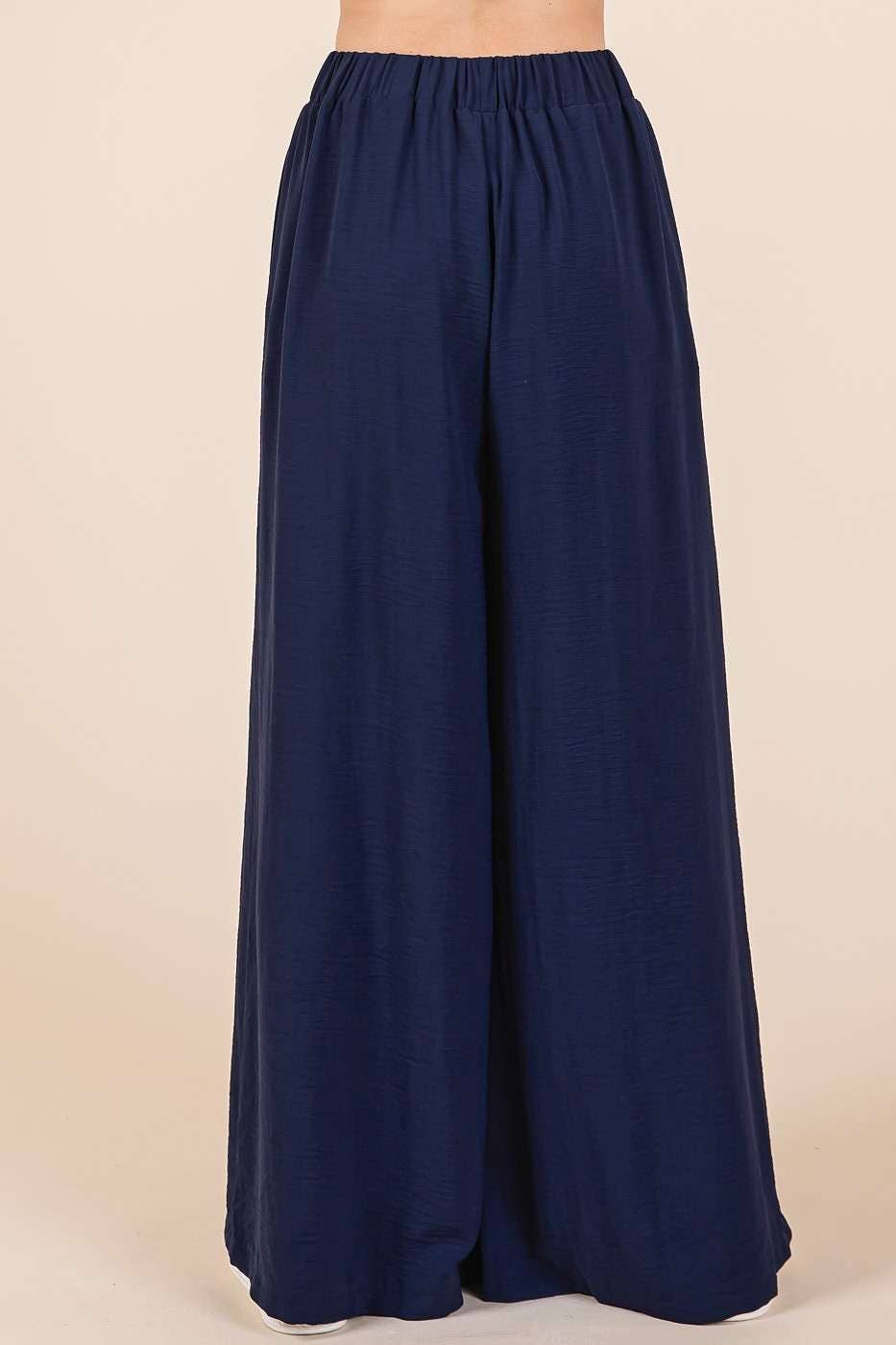 mittoshop - AIRFLOW PLEATED WIDE LEG PANTS