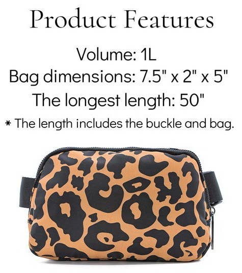 JOSSLYN by wall to wall - CROSS BODY SLING FANNY PACK BELT BAG | 90FP101