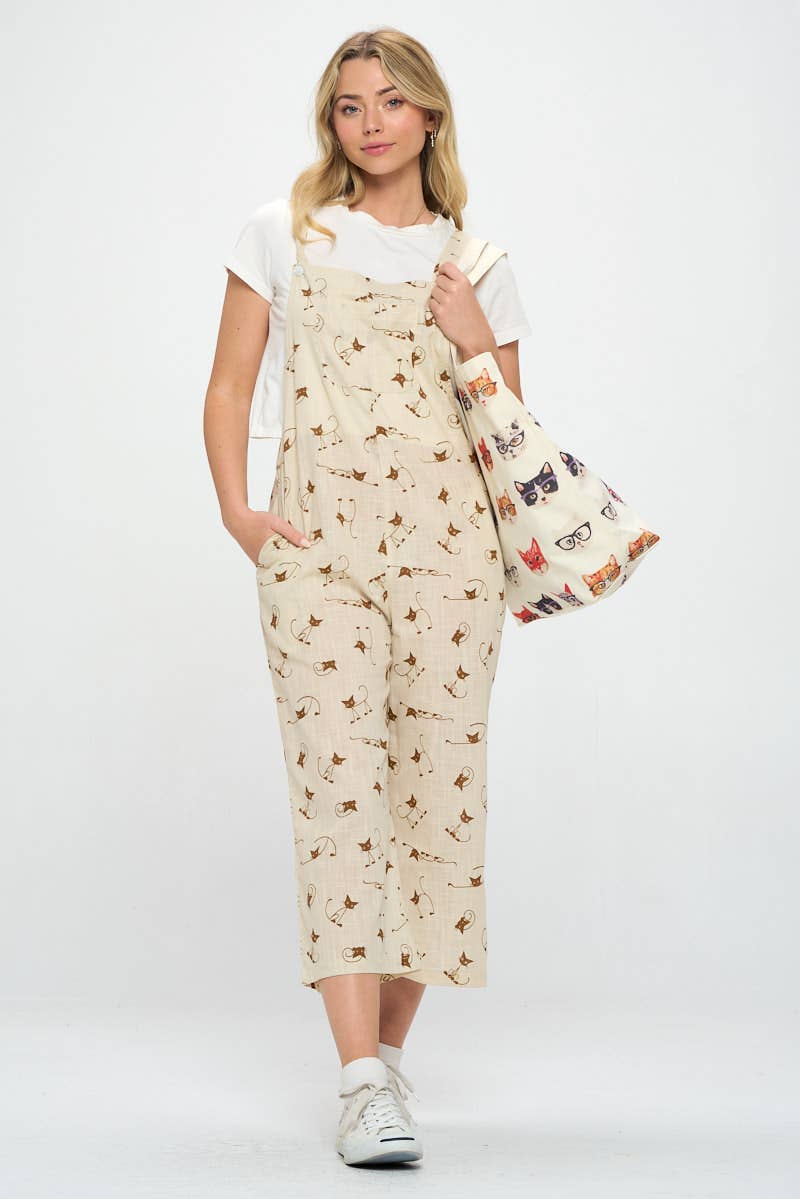 SM WARDROBE - KITTY WITH GLASS TOTE BAGS