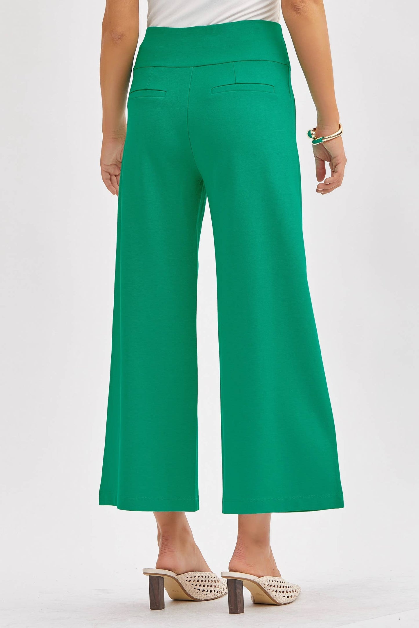 Dear Scarlett - Magic Wide Cropped Pants