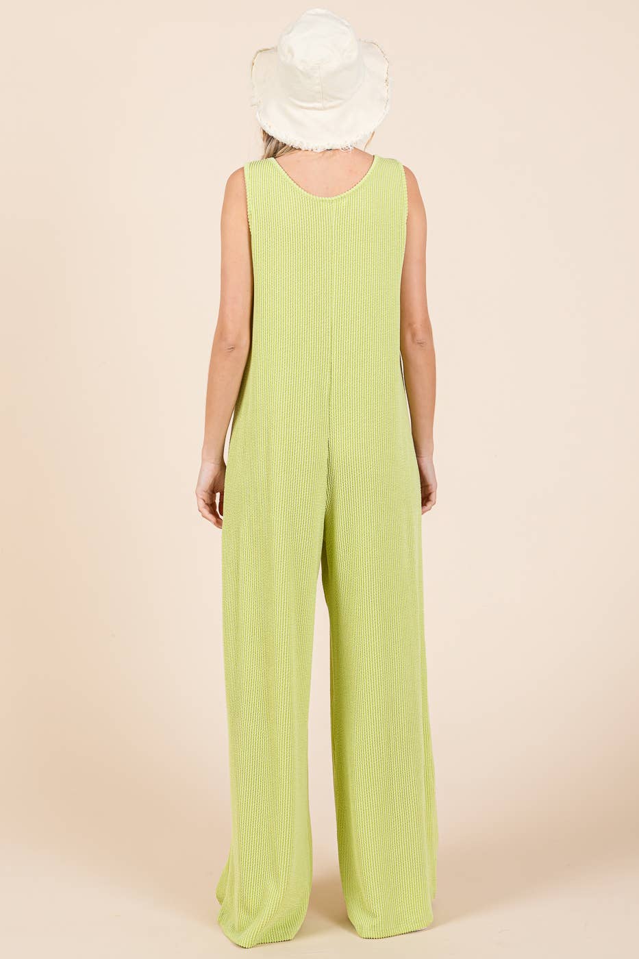 mittoshop - URBAN RIB KNIT POCKET DETAIL JUMPSUIT