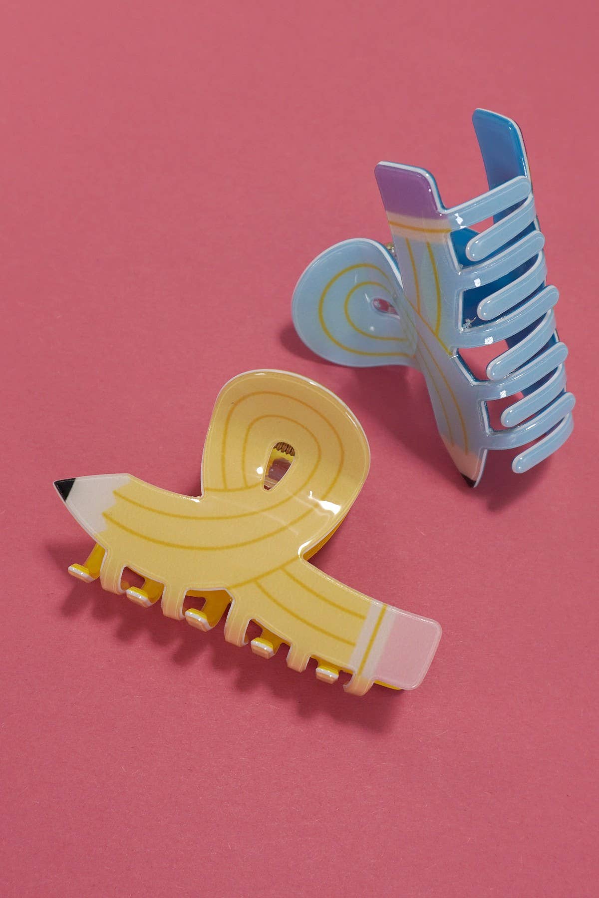 JOSSLYN by wall to wall - BACK TO SCHOOL TEACHER PENCIL HAIR CLAW CLIPS | 40H858