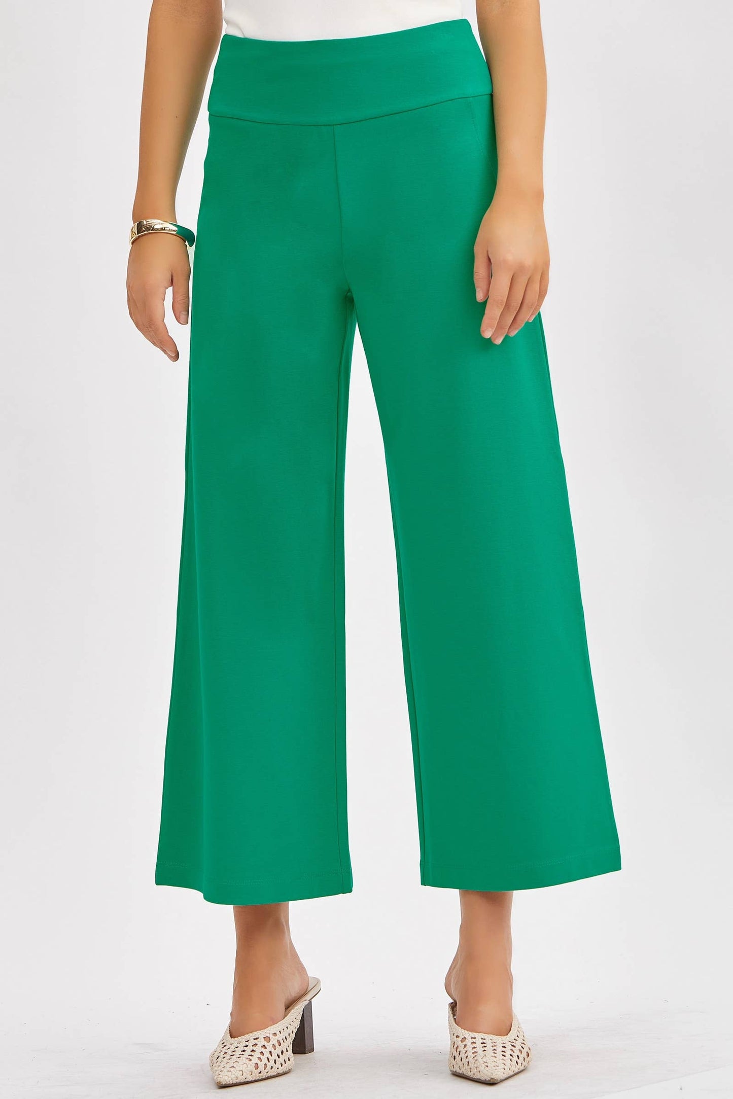 Dear Scarlett - Magic Wide Cropped Pants