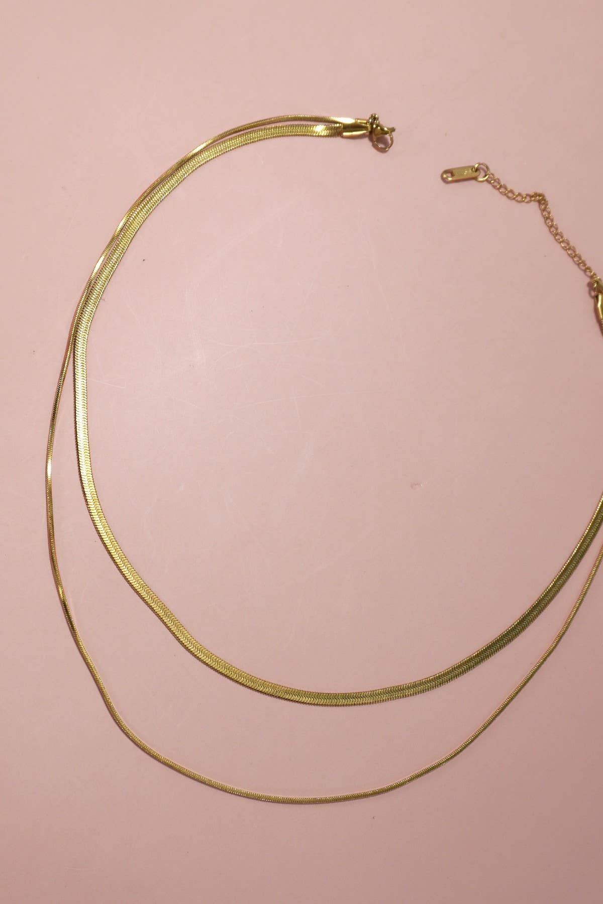 JOSSLYN by wall to wall - STAINLESS STEEL TARNISH FREE MULTI LAYER NECKLACE | 40NK315