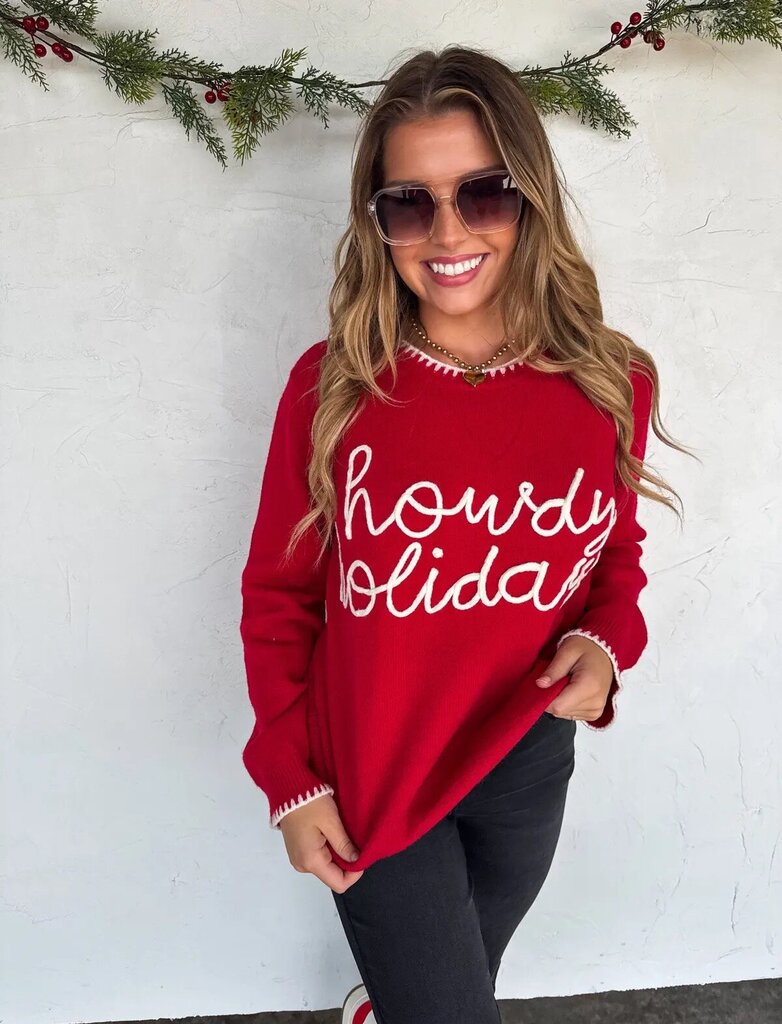 Blakeley Howdy Holidays Sweater