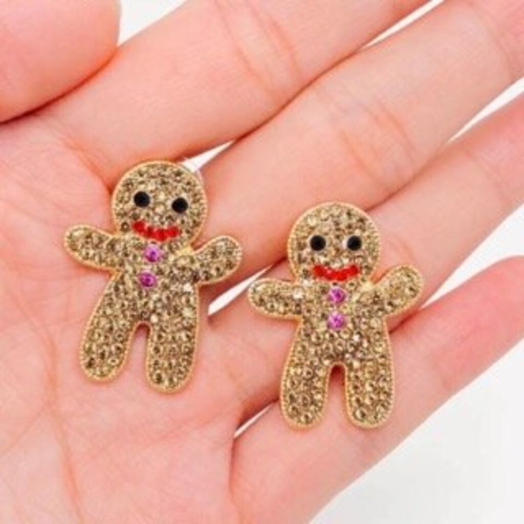 Gingerbread earrings