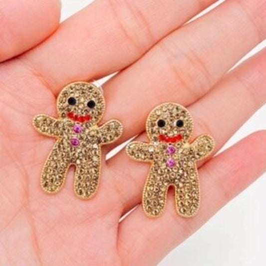 Gingerbread earrings