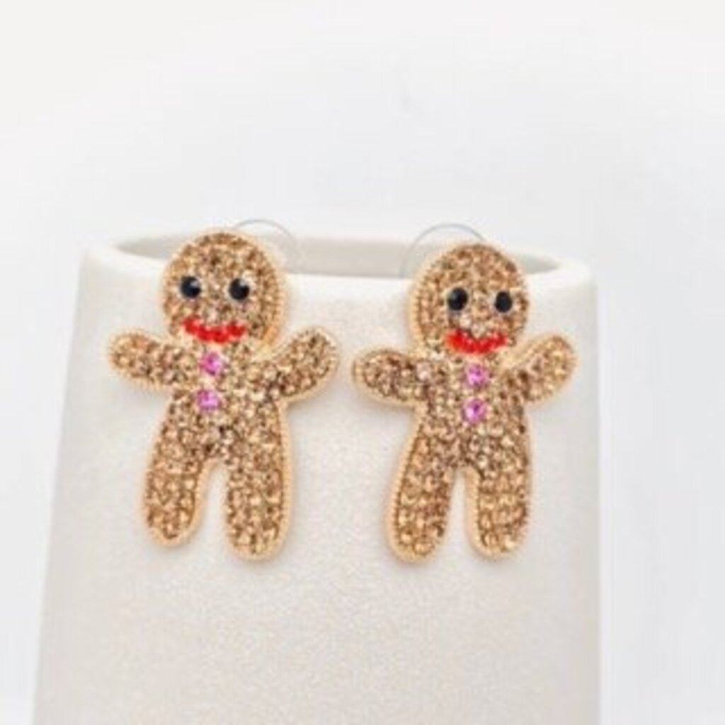 Gingerbread earrings