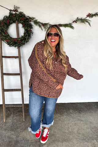 Blakeley Leopard Peyton Puffer Jacket