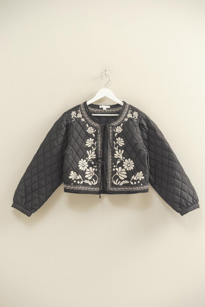 HYFVE Embroidered quilted jacket