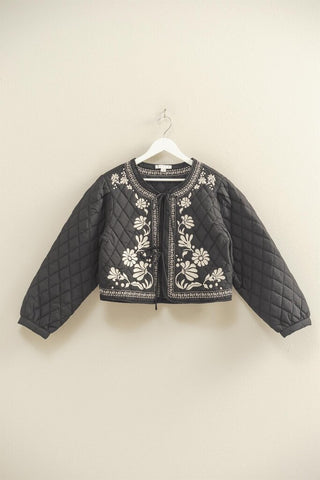 HYFVE Embroidered quilted jacket