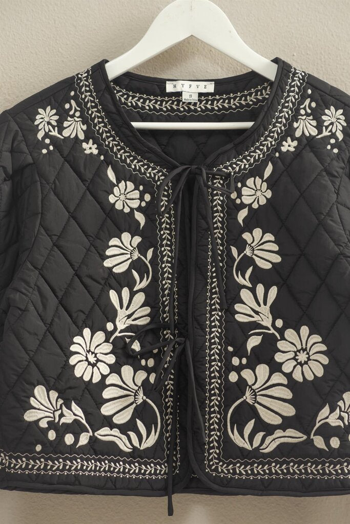 HYFVE Embroidered quilted jacket