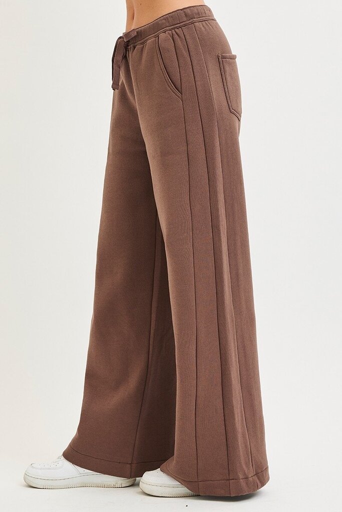 Risen High rise relaxed wide leg sweatpants