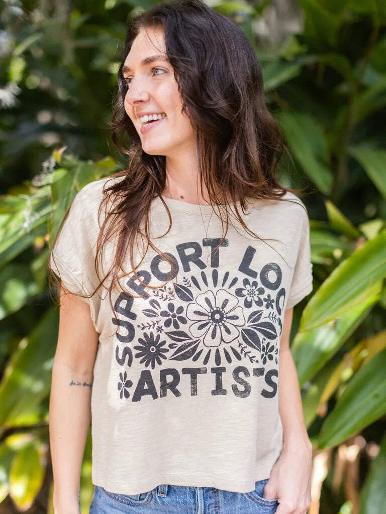 Support local artists tee