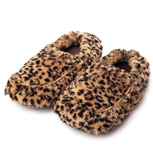 Leopard slippers