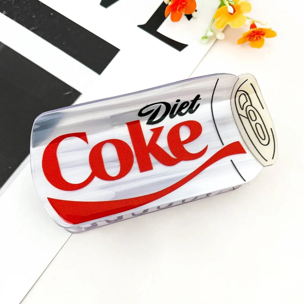 Diet Coke claw clip