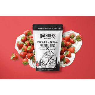 Berries & Cream Pretzels