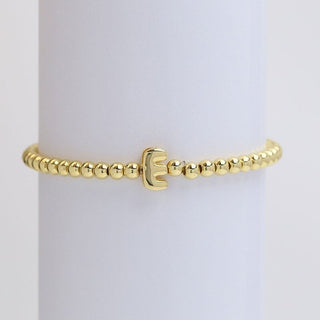 Initial Monogram Bubble Stretch Bracelets