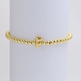 Initial Monogram Bubble Stretch Bracelets