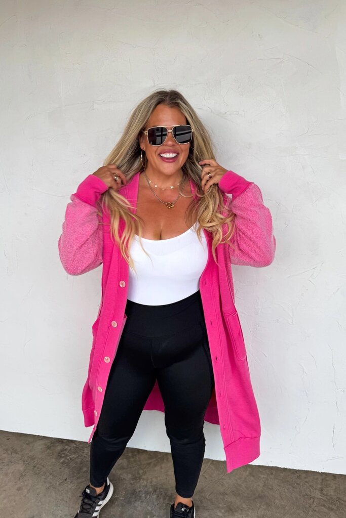 Spring Desi Sweatshirt Cardigan