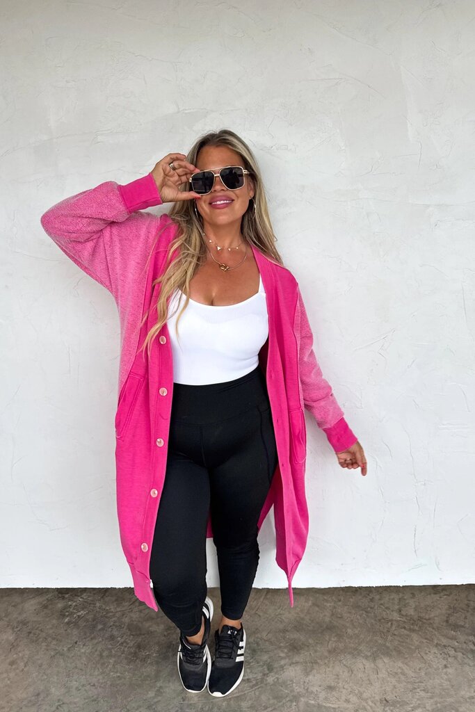 Spring Desi Sweatshirt Cardigan