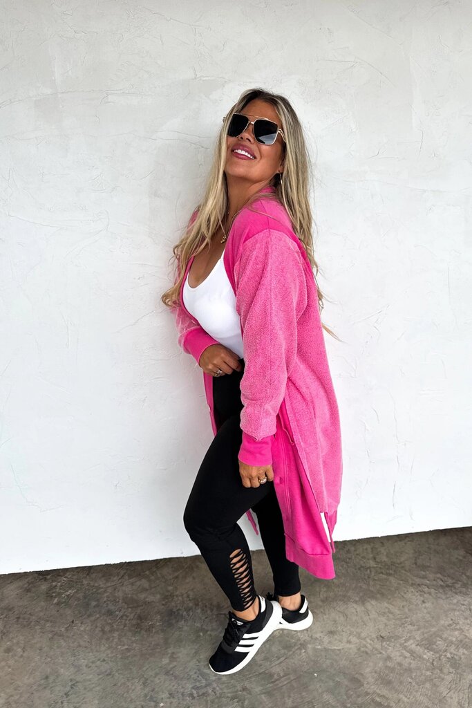 Spring Desi Sweatshirt Cardigan