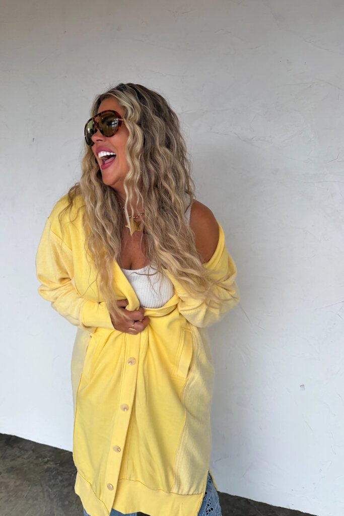 Spring Desi Sweatshirt Cardigan