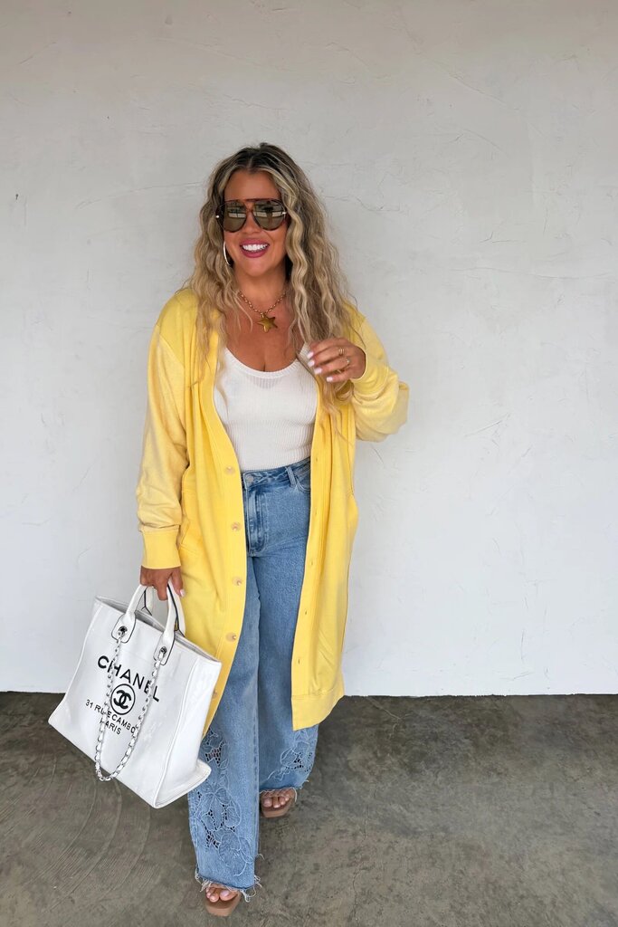 Spring Desi Sweatshirt Cardigan