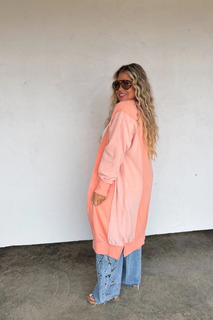 Spring Desi Sweatshirt Cardigan