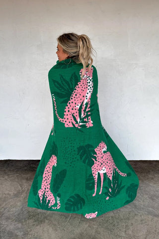 Cheetah & Star Cloud Blanket