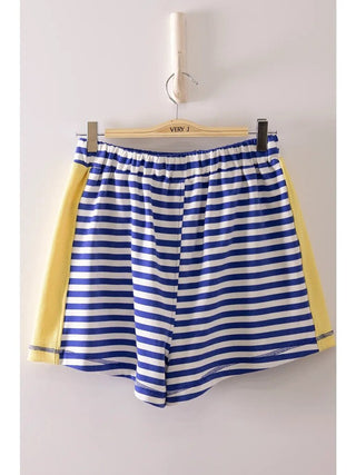 Color block lounge shorts