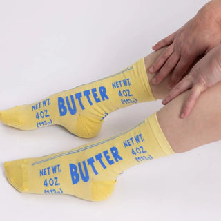 "Butter" Crew Socks