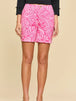 Hot pink blush
