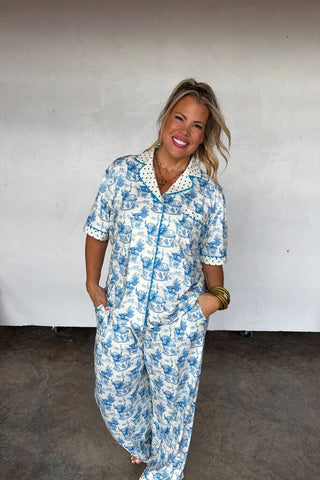 Farm Girl Pajama Tops
