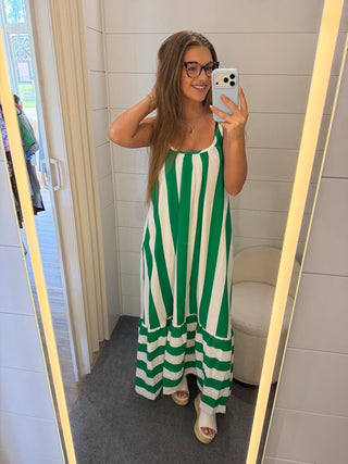 Vertical Stripe Dress
