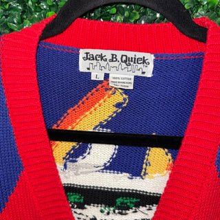 Vintage cat cardigan