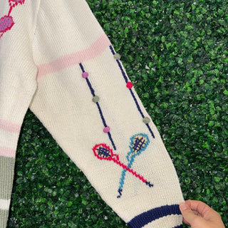 Vintage Tennis Sweater