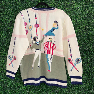 Vintage Tennis Sweater